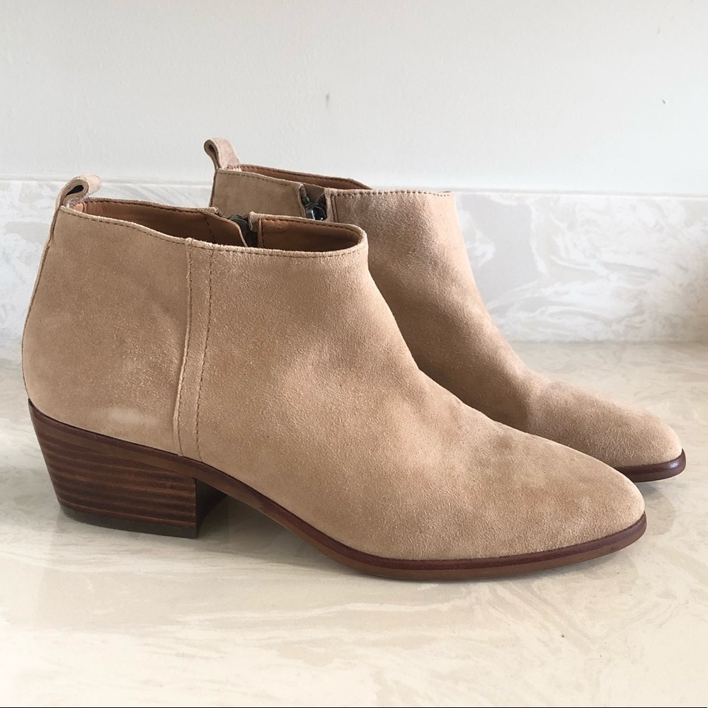 J. Crew Sawyer Low Cut Suede Bootie Size 7.5